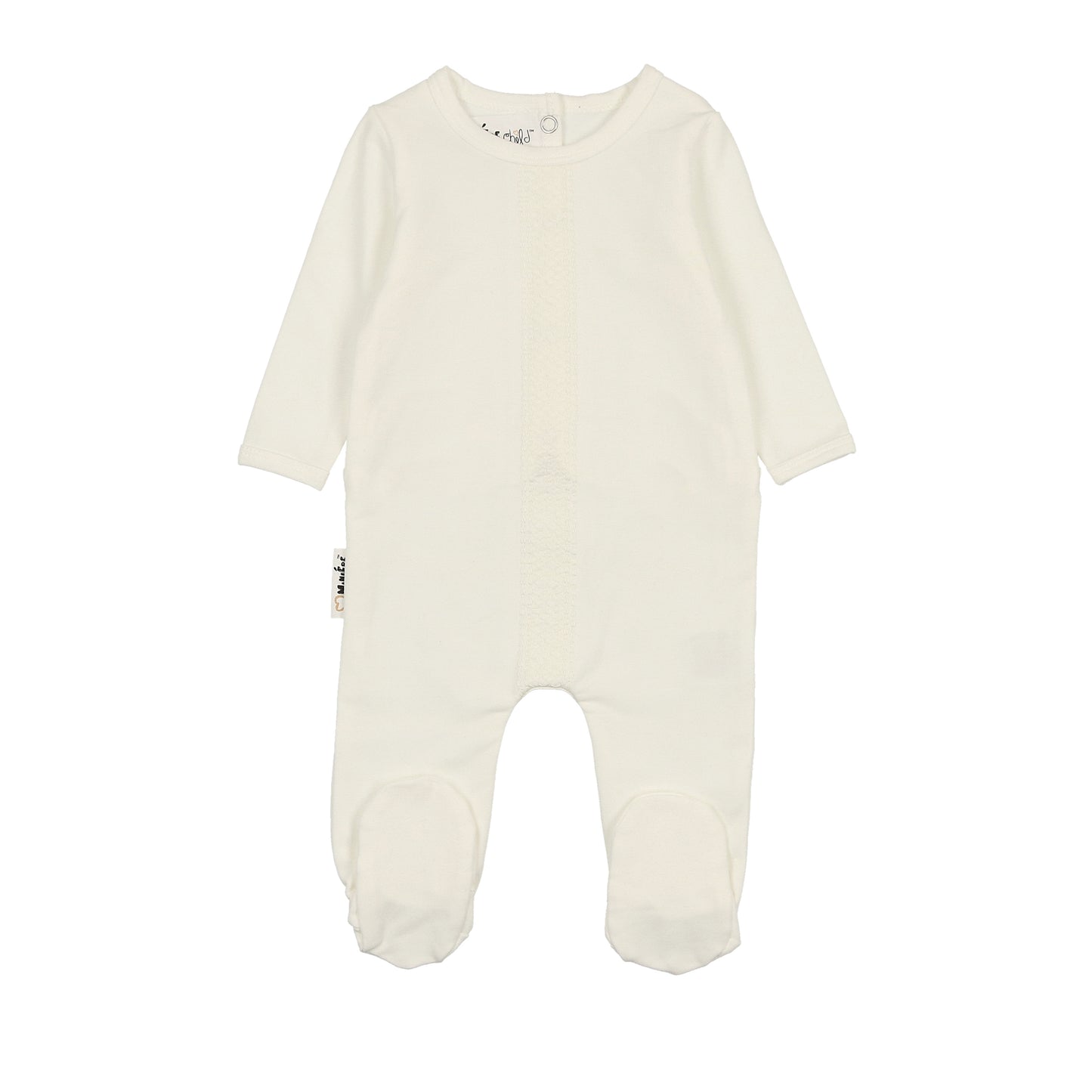 Elegant Embroidery Footie 3-Piece Set