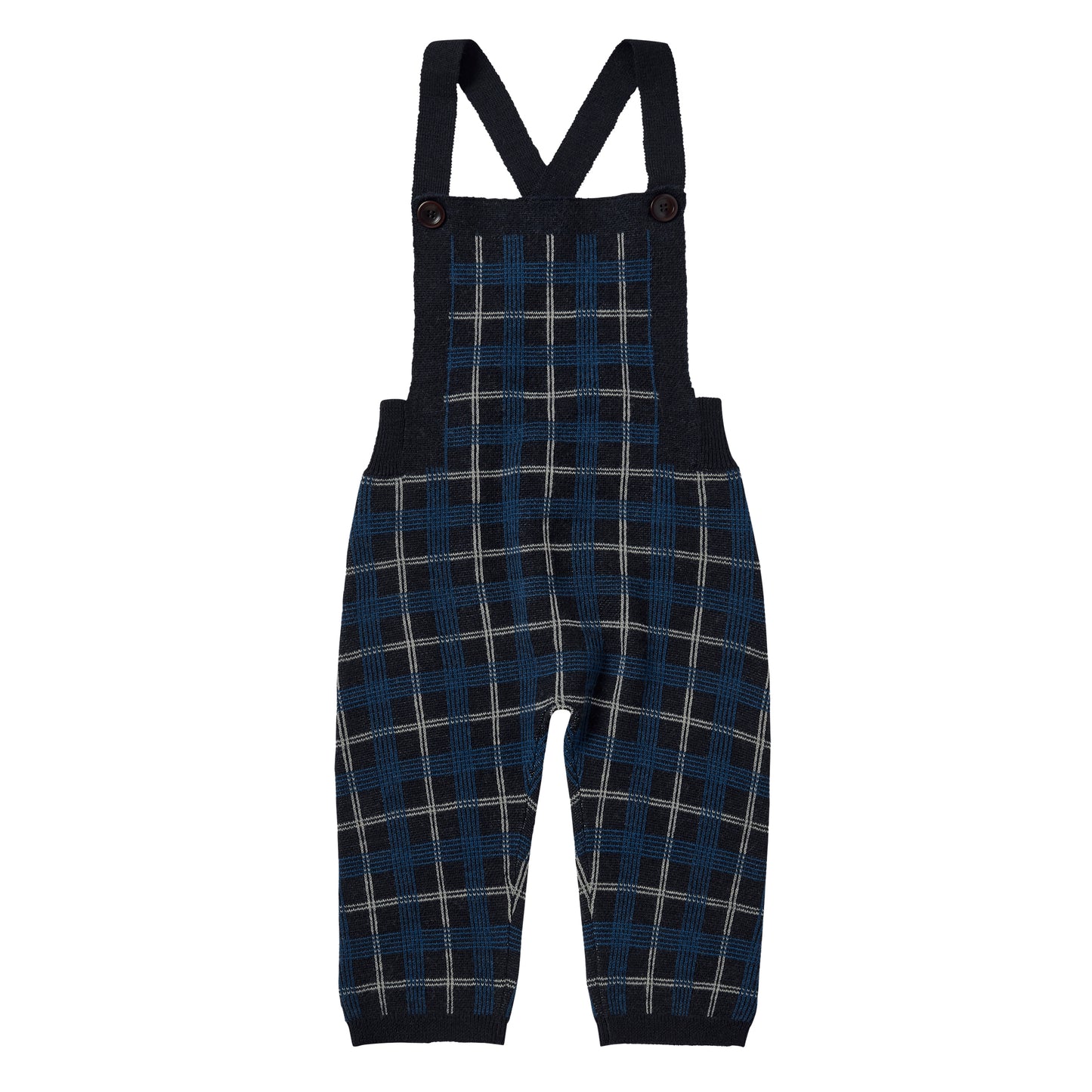 Baby Checked Overalls